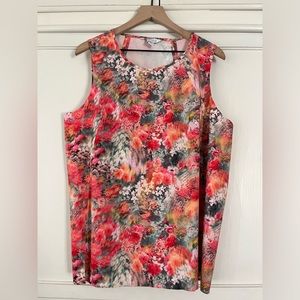 Athleta Zephyr Floral Tank Top - Never Worn